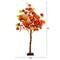 4ft. Pre-Lit Shades of Autumn Maple Artificial Fall Tree with 180 Warm White LED Lights